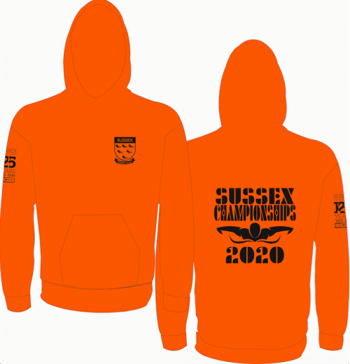 2020 Adult Sussex orange Hoodie