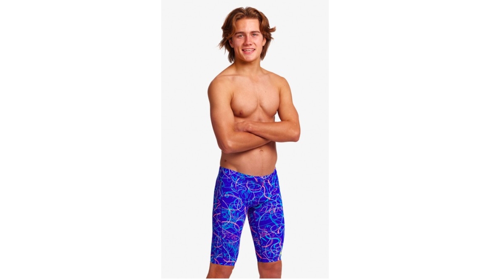 funky trunks training jammer lashed 