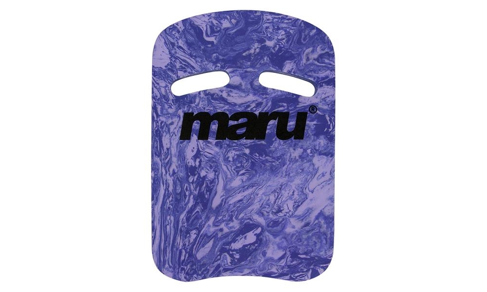 maru swirl kickboard purple/purple