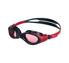 speedo futura biofuse flexiseal junior goggles navy/red