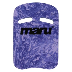 maru swirl kickboard purple/purple